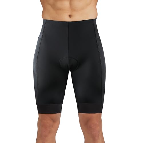 Image of sponeed Men's Cycling Shorts Padded Bicycle Riding Pants Bike Biking Clothes Cycle Wear Tights