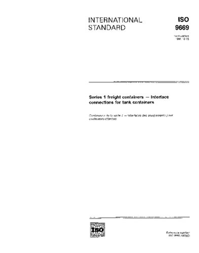 ISO 9669:1990, Series 1 freight containers - Interface connections for ...