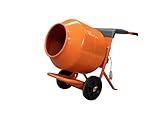SIRL Professional Cement Concrete Mixer | 130L Drum | 110v Engine | with Stand