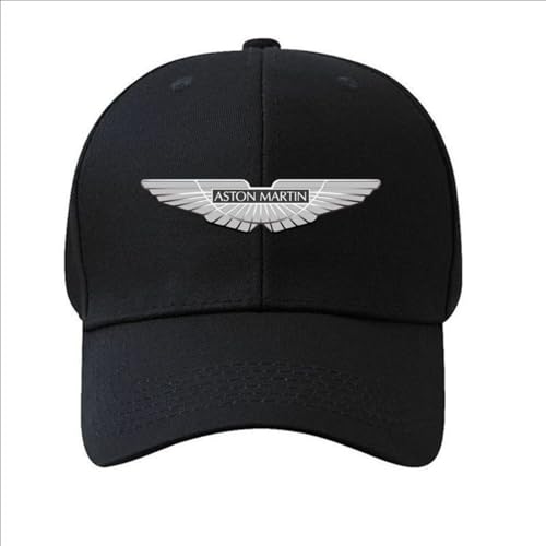 LSPBFB88 Basecap Herren für Aston Martin, Sonnenschutz Basecap Damen Baseballkappe Baseball Cap,Black