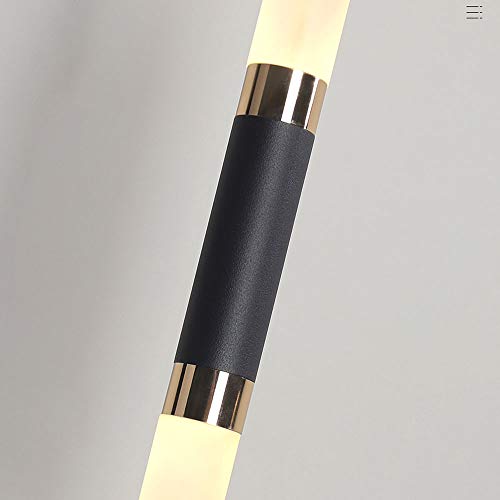 Lámpara colgante tubo cilindro negro de techo moderna para iluminación de tienda y bar 2