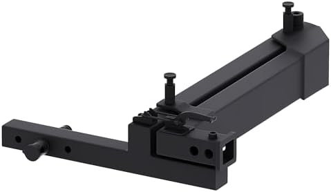 Swing Away Hitch Adapter, 90-Degree Swing Arm, Fits 2-Inch Receiver, 320 lbs Weight Capacity, Hitch Mounted Bike Carrier Extension Attachment for Cars, Trucks, SUVs, Vans (Passenger Side)