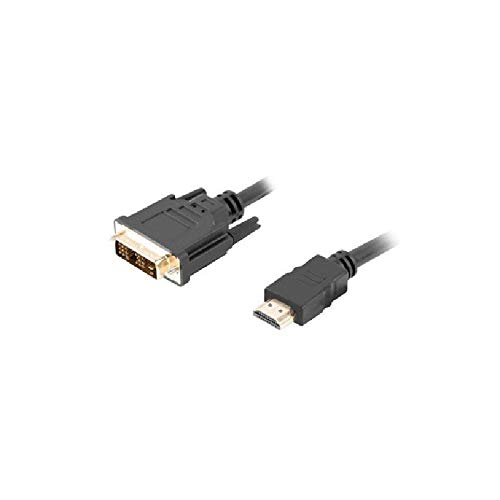 Lanberg Cable HDMI Macho/DVI-D 18+1 Macho Single Link 1.8M Negro