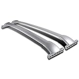 Spec-D Tuning Black Aluminum Roof Top Rack Side Rail Luggage Bike Cross Bars Compatible with Nissan...