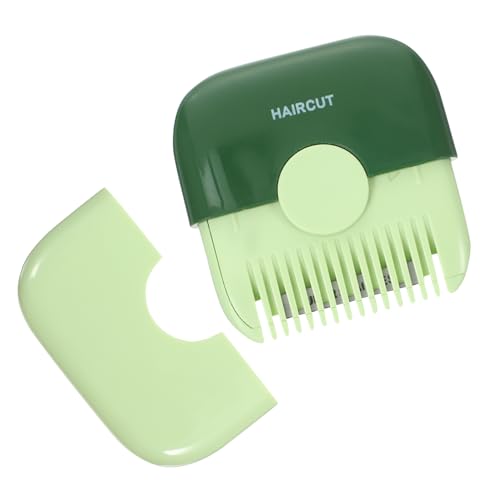 PACKOVE Tagliacapelli Portatile Per Doppie Punte e Frange Manuale Per Donne in Acciaio e Plastica Piccolo e