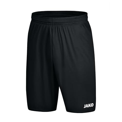 JAKO Herren Manchester 2.0 Sporthose, Schwarz, XL