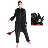 Yearsahrk Ohnezahn Onesie Erwachsene Drachen...