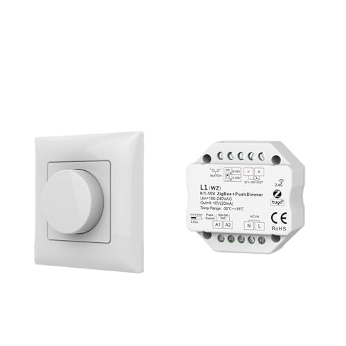 Variateur LED pour salon connecté module 0-10V et commande sans fil PK1 - 2