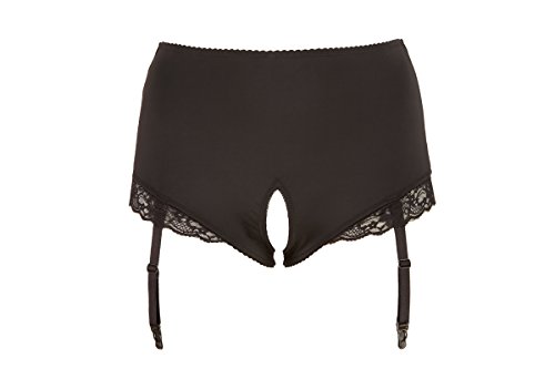Corsage dentelle premium Cottelli Collection lingerie noire luxe XL