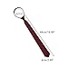 Allegra K Men's Skinny Pretied Solid Color Zipper Ties Neck Adjustable Strap Wedding Groom Tie One Size Wine red