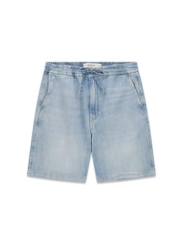 GUESS Mens Carson Drawcord Short, Bailey, 34