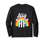 Photo Gallery ally af lgbtq+pride maglia a manica Photo Gallery ally af lgbtq+pride maglia a manica
