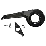 Fahrradkette Guard Bike Chain, Kettenschutz für Kinderfahrräder, Disc Protection Deckung für 32-36 Zähne, Universal Bike Chains Guard Kids, Sturdy Bikes Chain Cover für Fahrradzubehör (Schwarz)
