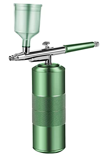 EEYZD Oxygen Facial Portable Airbrush, Skin Care Nano Facial Steamer Portable Makeup Airbrush, Serum Toner Nano Mist Sprayer Facial Mister Device, Lady's Gifts Skin Care Tool