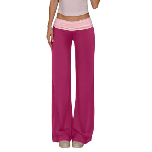 Pantalon de survêtement léger taille basse et jambes larges