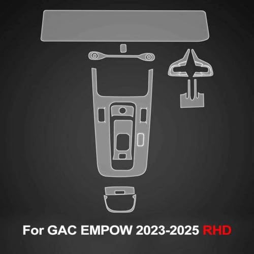 Adhesivo de TPU para el interior del coche GAC EMPOW 2023 2025 2