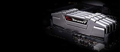 G.SKILL 16GB (2 x 8GB) Ripjaws V Series DDR4 PC4-19200 2400MHz Desktop Memory Model F4-2400C15D-16GVS