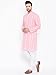 Elina fashion Men's Cotton Kurta Pajama Set | Lakhnavi Chikankari Embroidered Indian Designer Diwali Traditional Wear