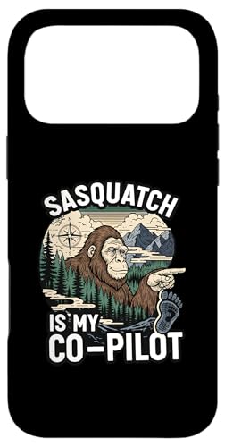 Sasquatch Co-Pilot Bigfoot Wilderness Adventure Design �X�}�z�P�[�X iPhone 17 Pro Max �p