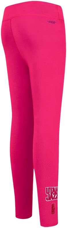 Pro Standard Girls' Big NBA Classic Triple Pink Legging