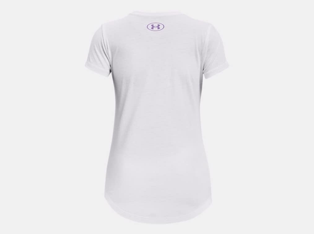 Under Armour Rainbow Softball Girls Short Sleeve T-Shirt YM