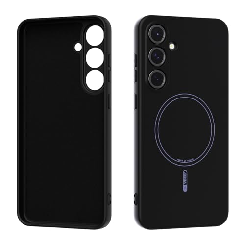 dbt@bV Magnetic Case Compatible with Samsung Galaxy S24 Plus, Soft Anti-Scratch Microfiber Lining, Slim Liquid Silicone Shockp
