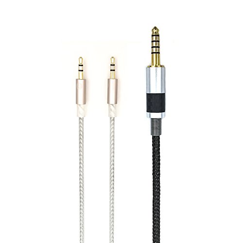 Get Discount 70% Price Sukira HiFi Audio Cable with 4.4MM Balanced Male for Hifiman HE400S / HE-400I / HE560 / HE-350 / HE1000 / HE1000 V2 Headphones and Sony WM1A, NW-WM1Z, PHA-2A