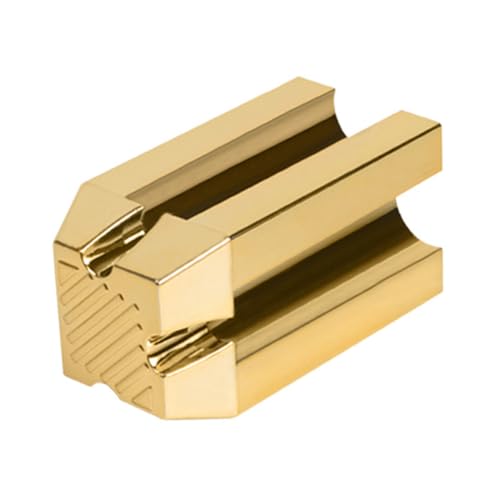 MUSISALY Eyebrow Pencil Sharpener 1pc Automatic Pencil Sharpener Golden Material Sharpen Easy to Carry