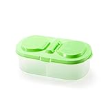 1. Cocina accesorios de almacenamiento: El recipiente congelador es de grado durable de alimentos, inodoro, transparente, reutilizable, y apilable.Fácil acceso a su contenido almacenado para hacer su vida más fácil y organizada.