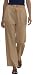 Bottega Campanini Women’s 100% Linen Pants – Made in Italy – One Size Fits All – Lightweight, Breathable, High-Waisted Trousers – Elegant & Relaxed Fit for Summer. (Beige)
