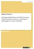 Arbitragemöglichkeiten bei ETF (Exchange Traded Funds) und ihrem Underlying in Abhängigkeit von der Volatilität