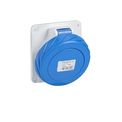 81278 Connector PK Screw Connection Concealed Industrial Socket (63A 6h IP67 3P Blue)