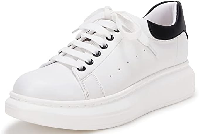 VETASTE Women's Fashion Slip on Platform Sneakers