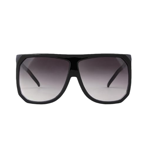Lunettes de soleil femme vintage surdimensionnées à verres dégradés UV400