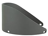 Newhouse Lighting Bronze Outdoor Shroud Angled Aluminum Hood Glare Shield for 30W LED Landscape Flood Light, 1 Count (Pack of 1)