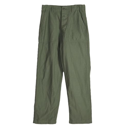 [オアスロウ] アーミー ファティーグ パンツ レギュラーフィット ミリタリー ユニセックス 01-5002-16 01-5002-40 1(メンズS) / green(col.16)のサムネイル