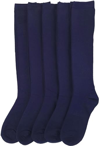 Image of ToBeInStyle Women's Pack of 6 or 12 Knee High Socks