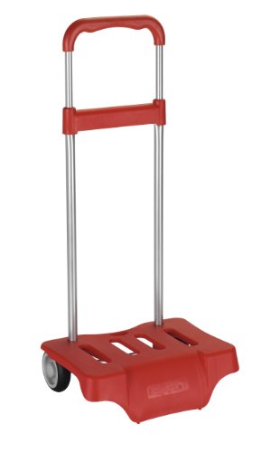 Safta 641076905: Carrito  Portamochilas  Color Rojo  50 cm