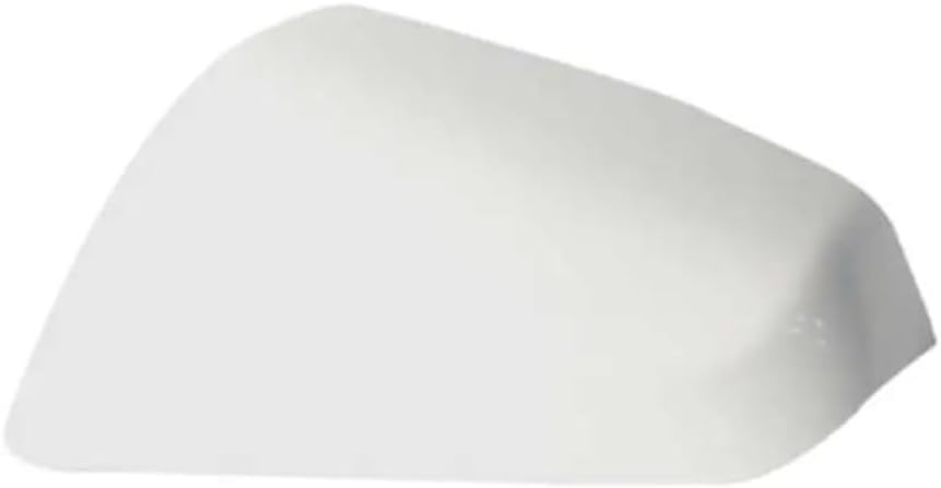Left Driver Side Car Mirror Cover Replacement Compatible With Chevrolet Equinox GMC Terrain 2018 2019 2020 2021 2022 2023 Rearview Mirror Cover (White Left Driver)