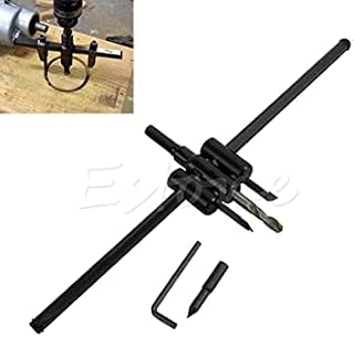 SHUANG YOU Adjustable Metal Wood Circle Cutter Kit Hole Saw Drill Bit DIY Tool 30-300 mm Price In India
