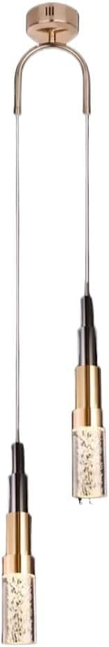 Suspension LED bulle verre Chaner luminaire moderne noir