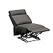 THOMAS PAYNE Signature Heritage Series McCoy RV Theater Seating Armless Recliner with Manual Recline, High-Density Foam Cushioning, Dual Cupholders - 2024044110