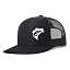 Fish Logo Trucker All Black