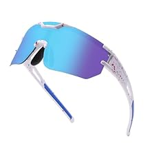Kids Cycling Glasses, Sports Sunglasses for Adults & Youth, Ultra Light Sunglasses for running,cycling, baseball