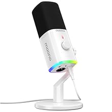 [Improve 50% Sound Details] Compared with similar competitors with a 16-bit/48kHz sampling rate, MAONO PD100X gaming microphone adopts a frequency response of 48Hz-16KHz and a high 24-bit/48kHz sampling rate, Sound details improved by 50%, the podcas...