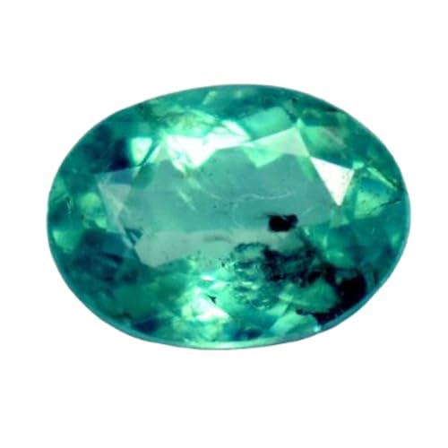 Apatite naturelle ovale facettée, pierre précieuse d'exception GH_NAT_07819