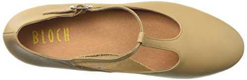 Bloch Women's Chord T-Bar Strap 2" Dance Shoe, Tan, 8 Medium Us #TOP4