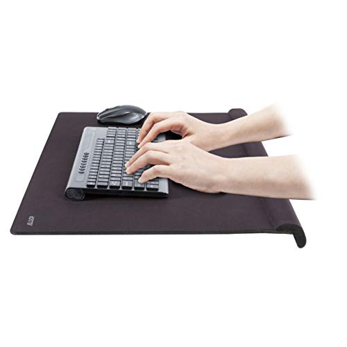 Allsop Ergoedge Deskpad W/Large Wrist Rest and Mousing Surface Foam, Large, Black by Allsop - Image 2