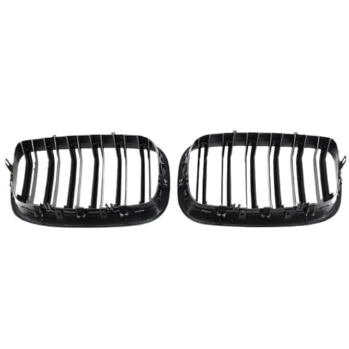 Calandre BMW X5 E70 X6 E71 double ligne noire 2007-2014