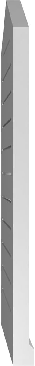 GVSPE16X3603SF-07 Peaked Top Brickmould Sill Frame, Primed Tan Signature Series Surface Mount Gable Vents, 16-in. W x 36-in. H, Unfinished